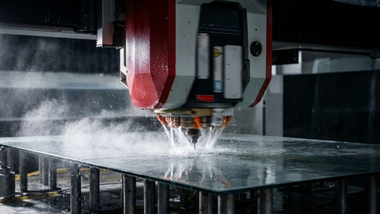 5 Axis CNC Cutting Machine, cutting glass