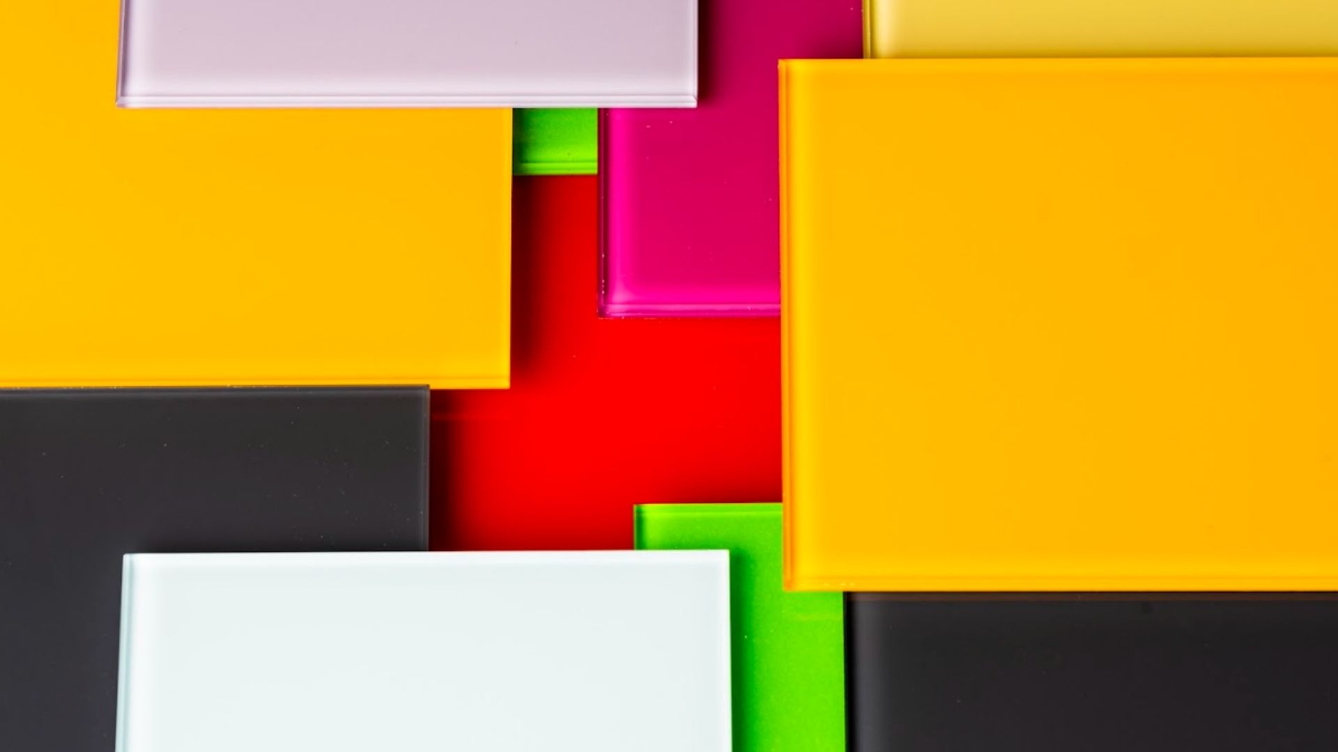 Various Backpainted Glass